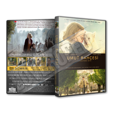 Umut Bahçesi - The Zookeeper's Wife 2017 Cover Tasarımı (Dvd Cover)